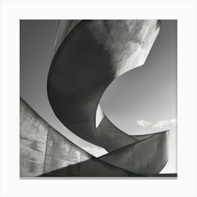 Curve In The Sky Canvas Print