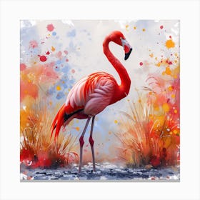Flamingo 8 Canvas Print