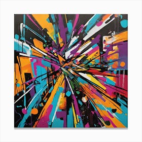 Splatters Canvas Print