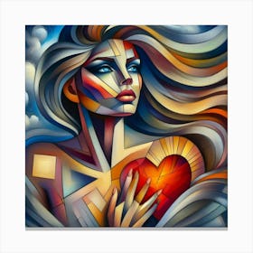 Heart Of Love 2 Canvas Print