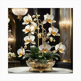 Opulent Orchids 7 Canvas Print