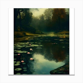 Lily Pond 1 Canvas Print