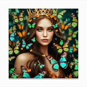 The queen Canvas Print