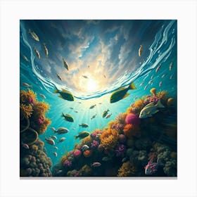 Coral Reef33 Canvas Print