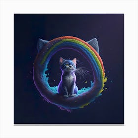 Cat Galaxy (65) Canvas Print