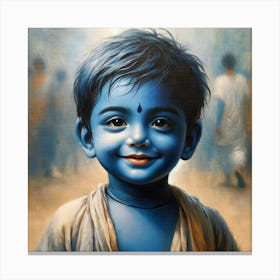 Bala Krishna Canvas Print