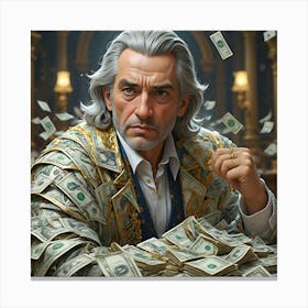 The Wealthy Aristocrat Canvas Print