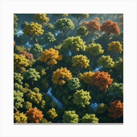 Forest 25 Canvas Print