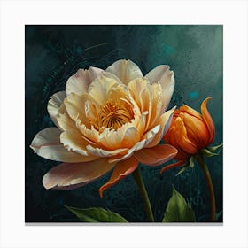 Peony 1 Canvas Print