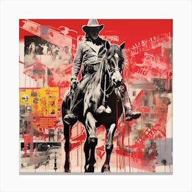 'The Cowboy' Canvas Print