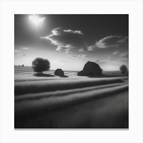 Black And White Photography Canvas Print