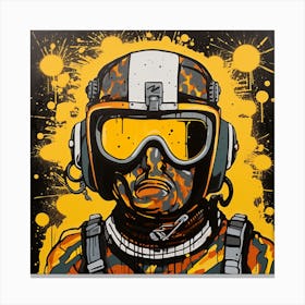 'Fighter Pilot' Canvas Print