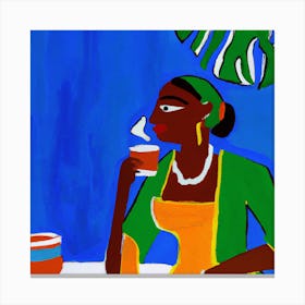 Café Zuzu 3 Canvas Print