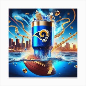 LA Rams Canvas Print