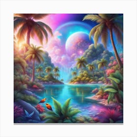 Tropical Paradise Canvas Print