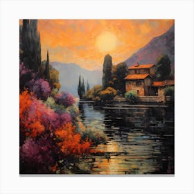 Amalfi Azure Dream Canvas Print