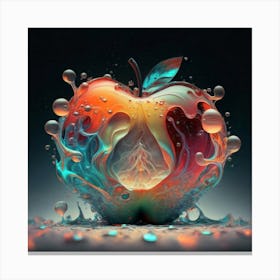 Water Apple Canvas Print