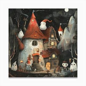 Ghosts In The House Canvas Print