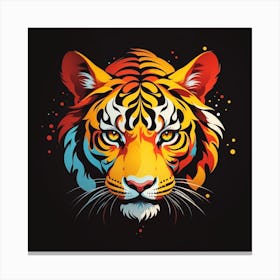 Tiger Style Canvas Print