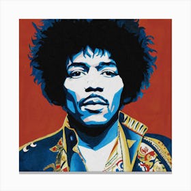 Jimi Hendrix 3 Canvas Print