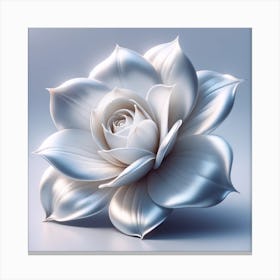 White Flower 6 Canvas Print