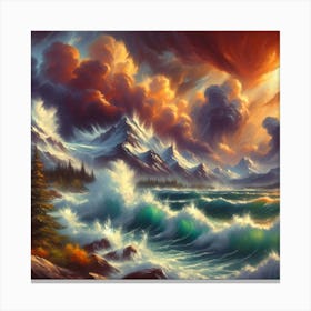 Tempestuous Beauty 6 1 Canvas Print