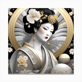 Geisha 31 Canvas Print