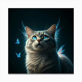 Ethereal Kitten Canvas Print