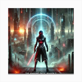 A Dramatic And Cinematic Sci Fi Title Scene Season 5 Canvas Print