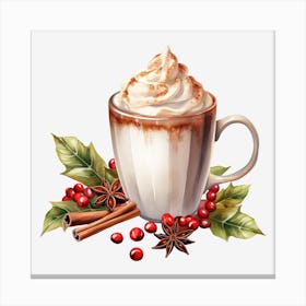 Hot Cocoa 4 Canvas Print
