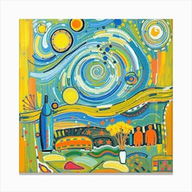 Starry Night 26 Canvas Print