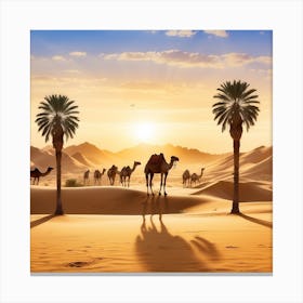 Sahara A Canvas Print