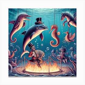 Mermaids Canvas Print