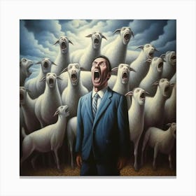 'Sheep' Canvas Print