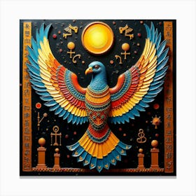 Egyptian Phoenix 3 Canvas Print