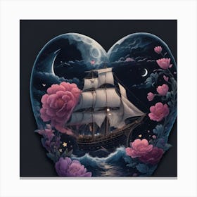 Heart Of The Sea Canvas Print