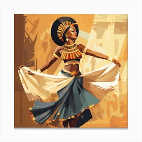 Egyptian Dancer 2 Canvas Print