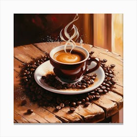 Coffee Canvas Print