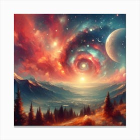 Astral Aura 13 Canvas Print