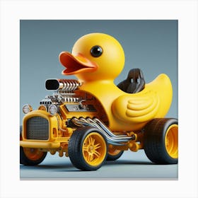 Rubber Duck Car 2 Canvas Print