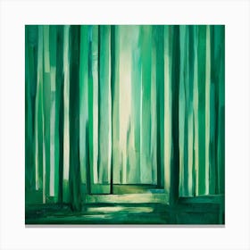 Green Forest 11 Canvas Print