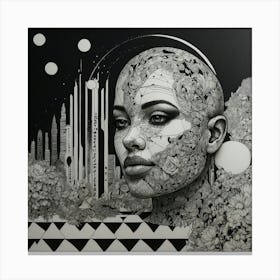 'The City' Canvas Print