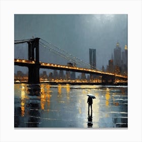 Brooklyn Bridge 3 Canvas Print