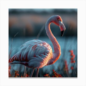 Flamingo 43 Canvas Print