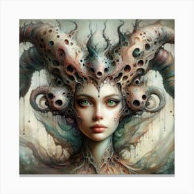 Demon Girl 5 Canvas Print