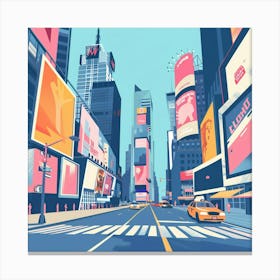 Times Square 5 Canvas Print