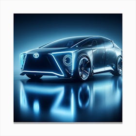 Futuristic Car 4 Canvas Print