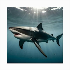 Great White Shark 3 Canvas Print