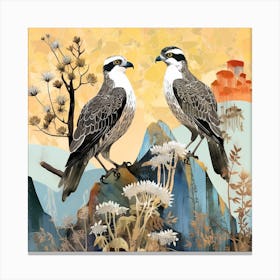 Bird In Nature Osprey 3 Canvas Print