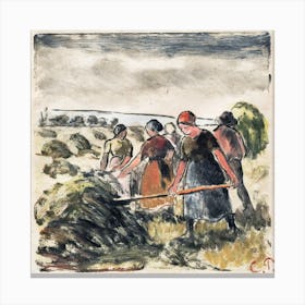 The Haymakers (Ca Canvas Print